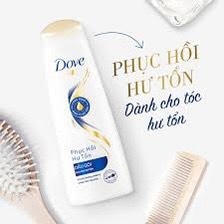 Dầu gội Dove 170g phục hồi hư tổn