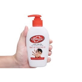 Nước rửa tay Lifeboy bạc 180g bảo vệ sức khỏe