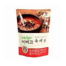Canh bò hầm cay Bibigo 500g CJ Hàn Quốc canh ăn liền bảo đảm sức khỏe 100% nhập khẩu Hàn Quốc