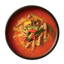 Canh bò hầm cay Bibigo 500g CJ Hàn Quốc canh ăn liền bảo đảm sức khỏe 100% nhập khẩu Hàn Quốc