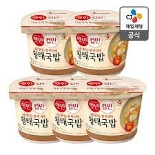 Cơm canh cá Pollack 170g CJ Hàn Quốc cơm bảo đảm sức khỏe 100% nhập khẩu Hàn Quốc