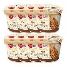 Cơm cà ry Gà CJ 278G Hàn Quốc cơm đảm bảo sức khỏe 100% nhập khẩu Hàn Quốc