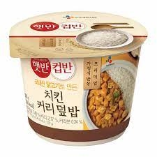 Cơm cà ry Gà CJ 278G Hàn Quốc cơm đảm bảo sức khỏe 100% nhập khẩu Hàn Quốc