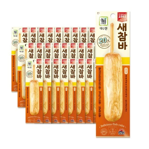 Chả tôm/CHẢ CÁ THANH CAY/CHẢ CÁ QUE HẢI SẢN SAJO 70g Chuẩn hàng nhập khẩu Hàn quốc