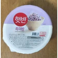 Cơm gạo nếp cẩm Hetbal 210G Cj cơm đảm bảo sức khỏe 100% nhập khẩu Hàn Quốc