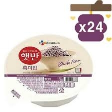 Cơm gạo nếp cẩm Hetbal 210G Cj cơm đảm bảo sức khỏe 100% nhập khẩu Hàn Quốc