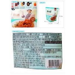 Ức gà cắt khối Original 120g sản phẩm đảm bảo chất lượng nhập khẩu Hàn Quốc