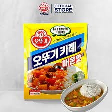 Bột cà ri cay 100g Ottogi bột nhập khẩu 100% Hàn Quốc