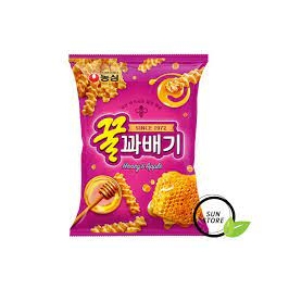Snack que xoắn mật ong 90G Nongshim snack tốt cho sức khỏe 100% nhập khẩu Hàn Quốc