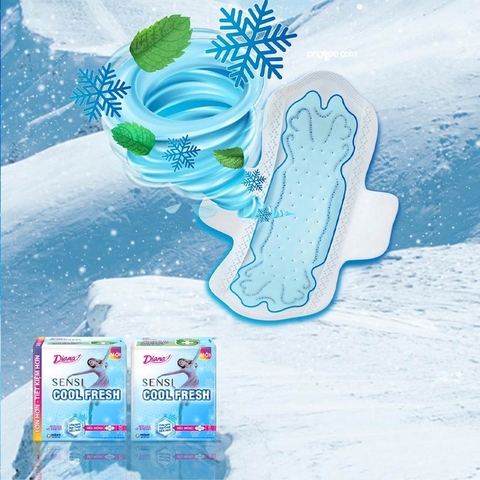 BVS DIANA COOLFRESH SIÊU MỎNG CÁNH 23CM (8M) MÁT LẠNH