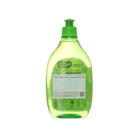 Nước rửa chén tinh chất trà xanh 480ml LION