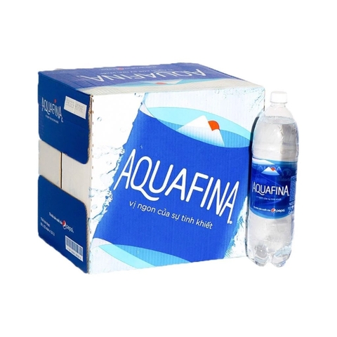 NƯỚC SUỐI TINH KHIẾT AQUAFINA 1.5L  CAM KẾT 100% CHÍNH HÃNG