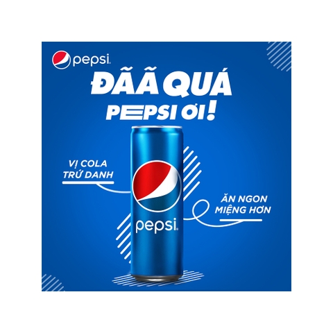 NƯỚC NGỌT PEPSI CÓ GA NGUYÊN BẢN/KHÔNG CALO CHAI/LON 320ML/1.5L CHÍNH HÃNG 100%