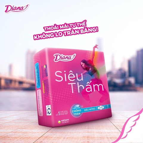 BVS Diana siêu mỏng cánh ban ngày 23cm (8M) chính hãng 100%