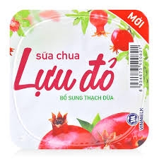 Sữa chua vinamilk vị lựu đỏ sữa chua ngon đảm bảo sức khỏe