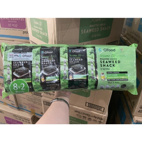 Rong biển Cherekim Oliu 400g Jongga rong biển tốt cho sức khỏe 100% nhập khẩu Hàn Quốc