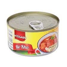 Bò kho Vissan hộp 200g Thơm ngon hấp dẫn