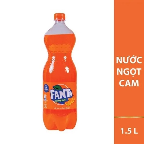 NƯỚC NGỌT FANTA HƯƠNG CAM LON/CHAI 320ML/1500ML CAM KẾT 100% CHÍNH HÃNG