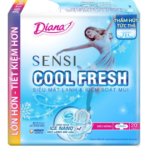 BVS Sensi cool siêu mỏng cánh 20M