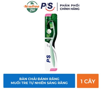 Bàn Chải Đánh Răng P/s Muối Tre Tự Nhiên Sáng Răng