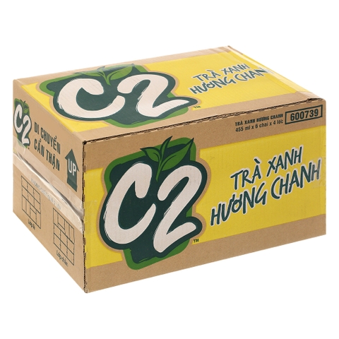 Trà xanh C2 vị chanh 455ml Chính hãng 100%