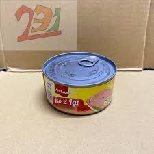 Bò 2 lát Vissan 170G thịt bò đóng hộp ngon bảo đảm sức khỏe