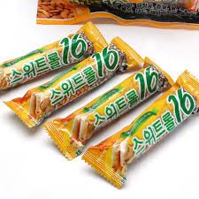 Bánh cuộn 16 loại đậu 190G Cremon bánh ngon đảm bảo sức khỏe 100% nhập khẩu Hàn Quốc