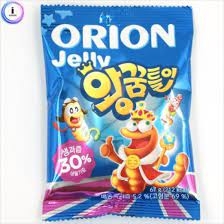 Kẹo dẻo con sâu 67G Orion kẹo ngon 100% nhập khẩu Hàn Quốc