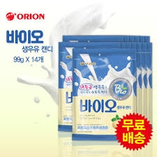 Kẹo sữa tươi Bio 90G Orion kẹo sữa đảm bảo sức khỏe 100% nhập khẩu Hàn Quốc