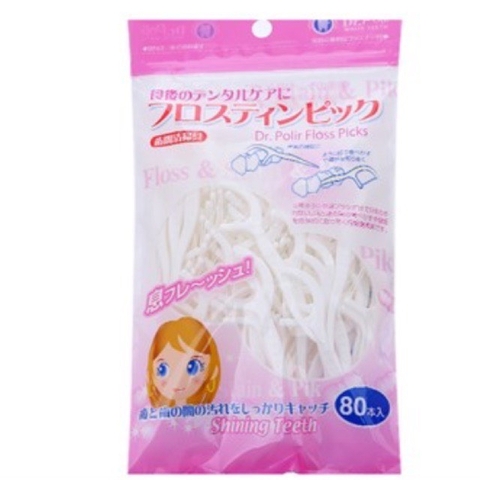 Tăm chỉ kẻ răng Okamura 80 cây