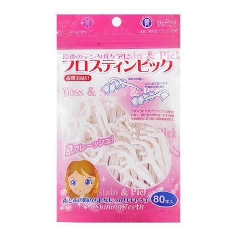 Tăm chỉ kẻ răng Okamura 80 cây