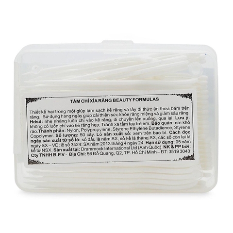 Tăm chỉ BF Active 50 cây chính hãng 100%