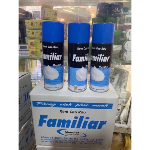 Kem cạo râu Familiar 275G sản phẩm chăm sóc sắc đẹp nam giới