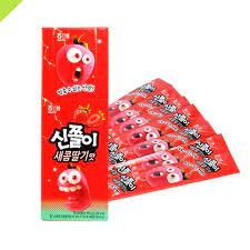 Kẹo dẻo chua ngọt vị dâu 24g Haitai kẹo ngon đảm bảo sức khỏe 100% nhập khẩu Hàn Quốc