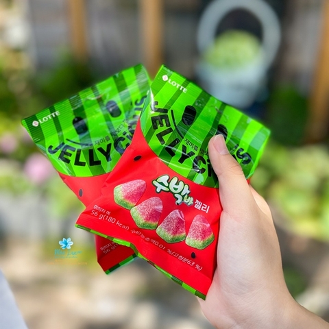 Kẹo dẻo dưa hấu JellyCious 50G Hàn Quốc chính hãng ngon chất lượng tuyệt hảo