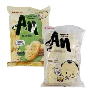 Bánh gạo AN vị tự nhiên/ vị tảo biển Gói lớn Chuẩn hàng chính hãng