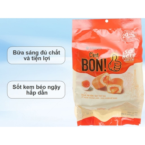 Bánh bons vị trứng muối/ Sợi gà xé/ Kem phô mai 101.5g/8.5g Chính hãng 100%