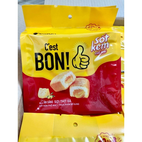 Bánh bons vị trứng muối/ Sợi gà xé/ Kem phô mai 101.5g/8.5g Chính hãng 100%