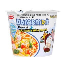 Mỳ ly Doraemon hải sản 53G Phù hợp cho trẻ em