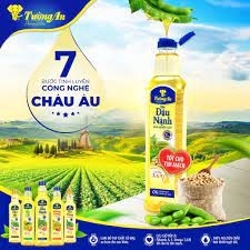 Dầu ăn đậu nành Tường An 1000ml chính hãng 100%