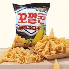 Snack bắp cay Lotte 72g snack ăn liền tốt cho sức khỏe 100% nhập khẩu Hàn Quốc