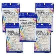 Tăm nhựa Okamura bịch 120 cây