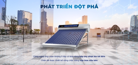 Thái dương năng GOLD 58 – 24 ống