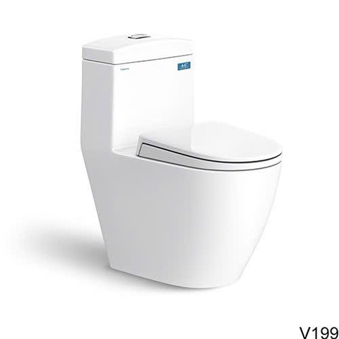 Bồn cầu liền 1 khối Viglacera V199