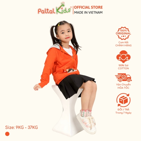 Áo Khoác Tai Thỏ CVC Bé Gái Cao Cấp - 401 4013