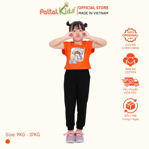 Áo Croptop Cotton Mỹ Bé Gái Cao Cấp - 020 1368