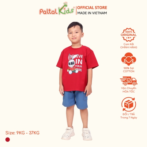 Áo Thun Cotton Mỹ Bé Trai Cao Cấp - 020 1397