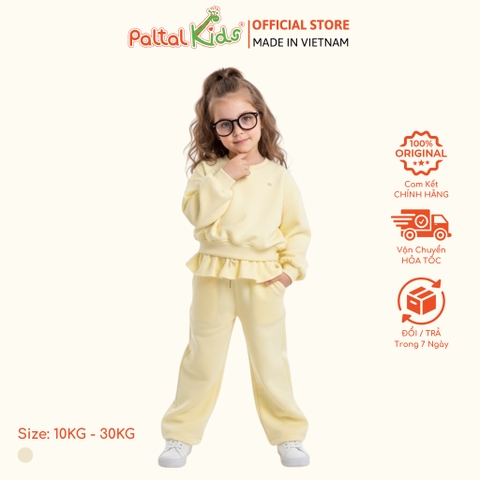 BST Mùa Đông - Đồ Bộ Tay Dài Nỉ Hàn Bé Gái Cao Cấp - 223 6050