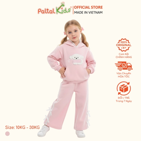 BST Mùa Đông - Đồ Bộ Tay Dài Nỉ Hàn Bé Gái Cao Cấp - 223 6052