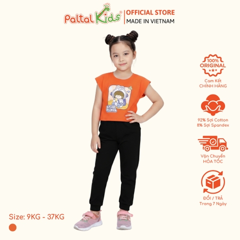 Áo Croptop Cotton Mỹ Bé Gái Cao Cấp - 020 1368